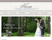 Tablet Screenshot of noce.ca